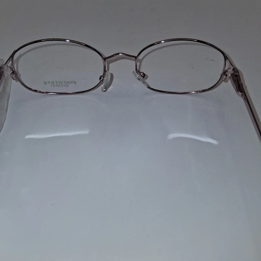 Capri Peachtree PT58 COFFEE 53-18-140 SILVER/PINK Eyeglasses Frames ONLY